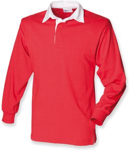 Front Row FR100 - Long Sleeve Plain Rugby Shirt