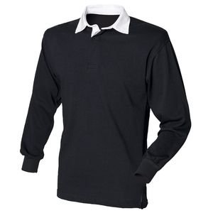 Front Row FR100 - Long Sleeve Plain Rugby Shirt