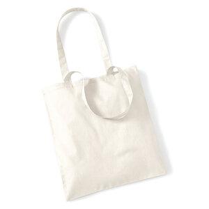 Westford Mill WM101 - Promo shoulder tote Natural