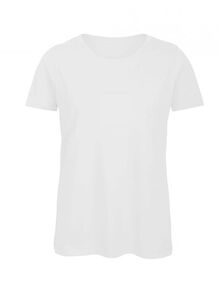 B&C BC043 - Naisten luomupuuvillainen t-paita White