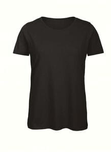 B&C BC043 - Naisten luomupuuvillainen t-paita Black
