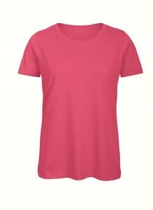 B&C BC043 - Naisten luomupuuvillainen t-paita Fuchsia