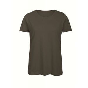 B&C BC043 - Naisten luomupuuvillainen t-paita Kaki