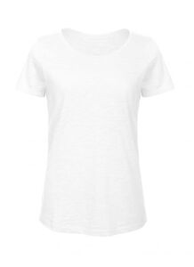 B&C BC047 - Naisten luomupuuvillainen t-paita Chic White
