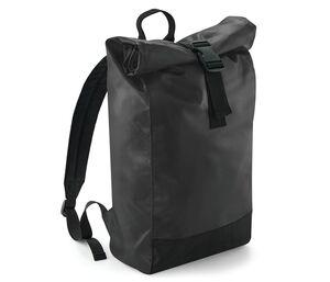 BagBase BG815 - Tarp Roll-Top Backpack Black