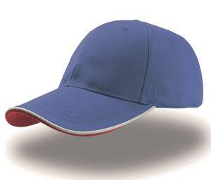 Atlantis AT006 - Zoom Piping Cap Sandwich Royal blue