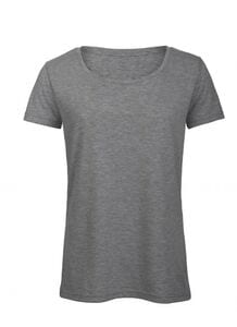 B&C BC056 - TW056 Tri-Blend Women Heather Light Grey