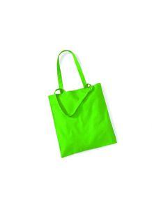 Westford Mill WM101 - Promo shoulder tote Apple Green