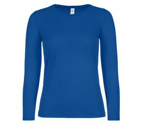 B&C BC06T - Naisten pitkähihainen t-paita Royal blue