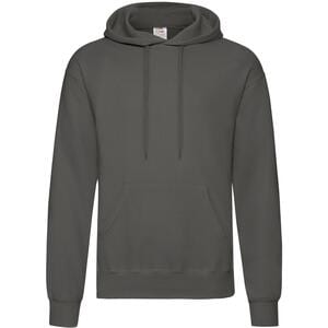 Fruit of the Loom SC270 - Hooded Sweat (62-208-0) Dark Heather Grey