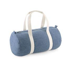 BAG BASE BG646 - Denim Barrel Bag Light Denim