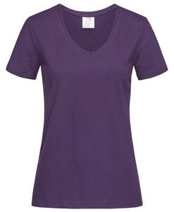 Stedman STE2700 - T-shirt V-Neck Classic-T SS for her Deep Berry