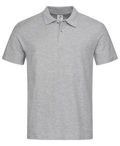 Stedman STE3000 - Polo SS for him Grey Heather