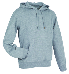 Stedman STE5600 - Sweater Hooded Active for him Grey Heather