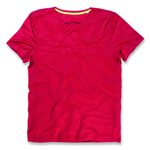 Stedman STE8400 - T-shirt Set-in Mesh Active-Dry SS for him Crimson Red