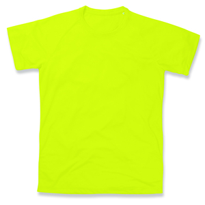 Stedman STE8410 - T-shirt Raglan Mesh Active-Dry SS for him Cyber Yellow