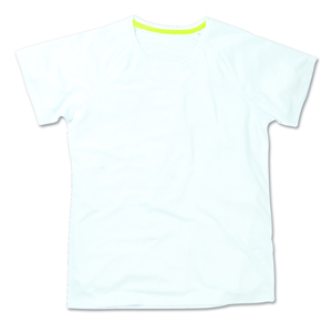 Stedman STE8500 - T-shirt Raglan Mesh Active-Dry SS for her White