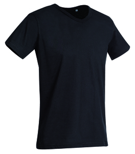 Stedman STE9010 - T-shirt V-neck Ben SS Black Opal