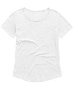 Stedman STE9320 - T-shirt Crewneck Organic slub SS for her White