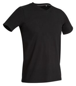 Stedman STE9610 - T-shirt V-neck Clive SS for him Black Opal