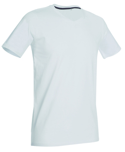 Stedman STE9610 - T-shirt V-neck Clive SS for him White