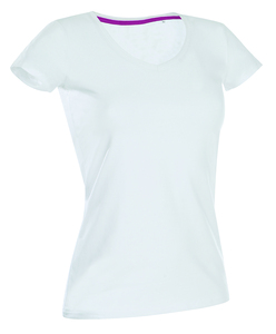 Stedman STE9710 - T-shirt V-neck Claire SS for her White