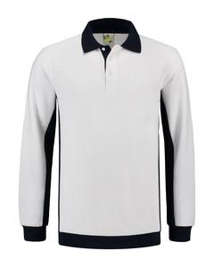 Lemon & Soda LEM4700 - Polosweater Workwear White/DY