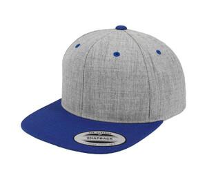 Flexfit 6089MT - Bicolor Snapback Cap Heather/ Royal