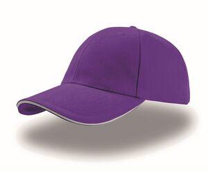 Atlantis AT003 - Liberty Sandwich Cap Purple / White