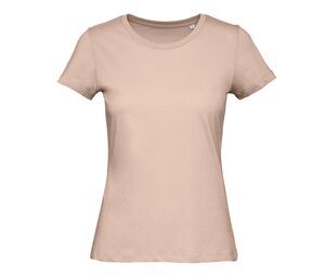 B&C BC043 - Naisten luomupuuvillainen t-paita Millenial Pink