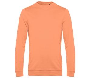 B&C BCU01W - Round Neck Sweatshirt # Melon Orange