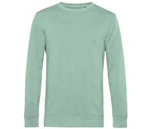 B&C BCU31B - Organic Round Neck Sweatshirt Sage