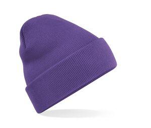 Beechfield BF045 - Beanie with Flap Purple