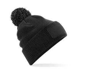 Beechfield BF443 - Snowstar® Beanie with marking area Black / Graphite Grey