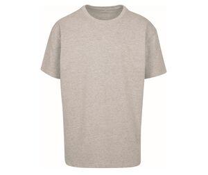 Build Your Brand BY102 - Oversize T-shirt Grey