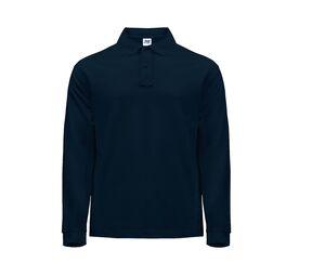 JHK JK215 - Long-sleeved man polo Navy