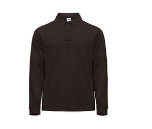 JHK JK215 - Long-sleeved man polo Graphite