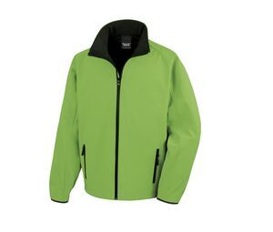 Result RS231 - Mens Printable Soft-Shell Jacket Vivid Green/ Black