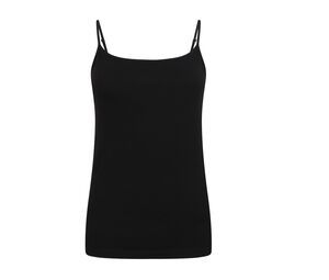 SF Women SK126 - Feel Good Strap Tank Top Black