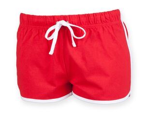 SF Mini SM069 - Children's retro shorts Red / White