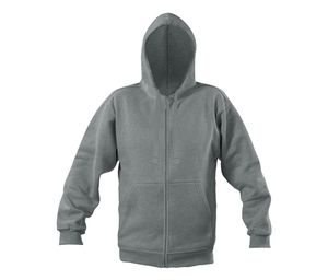 Starworld SW260 - Zip Through Hooded Sport Grey