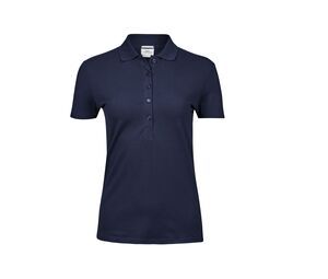 Tee Jays TJ145 - Womens luxury stretch polo Navy