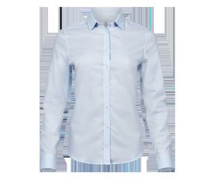 Tee Jays TJ4025 - Womens stretch luxury shirt Light Blue