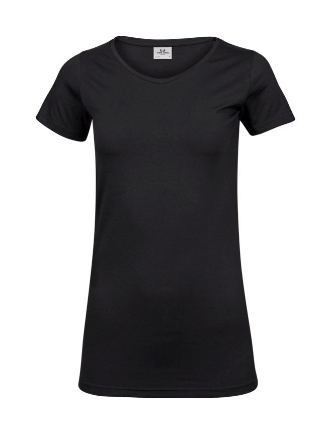 Tee Jays TJ455 - Womens fashion stretch tee extra length