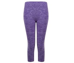 Tombo TL306 - Women's leggings 3/4 Purple Marl