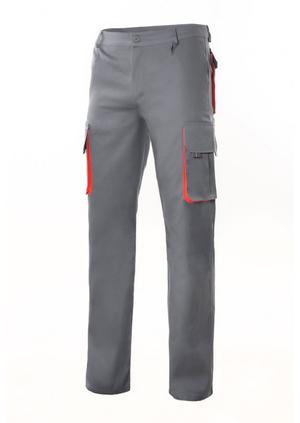 VELILLA V3004 - TWO-TONE MULTI-POCKET PANTS