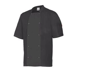 VELILLA V5205 - CHEF'S JACKET MC WITH PRESS STUDS Black