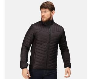 REGATTA RGA529 - Veste matelassée bi-matière Seal Grey / Black