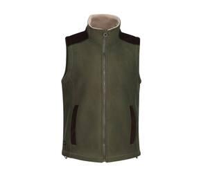 REGATTA RGA878 - FAVERSHAM FLEECE BODYWARMER Dark Khaki