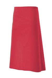 Velilla 404202 - LONG APRON Coral Red